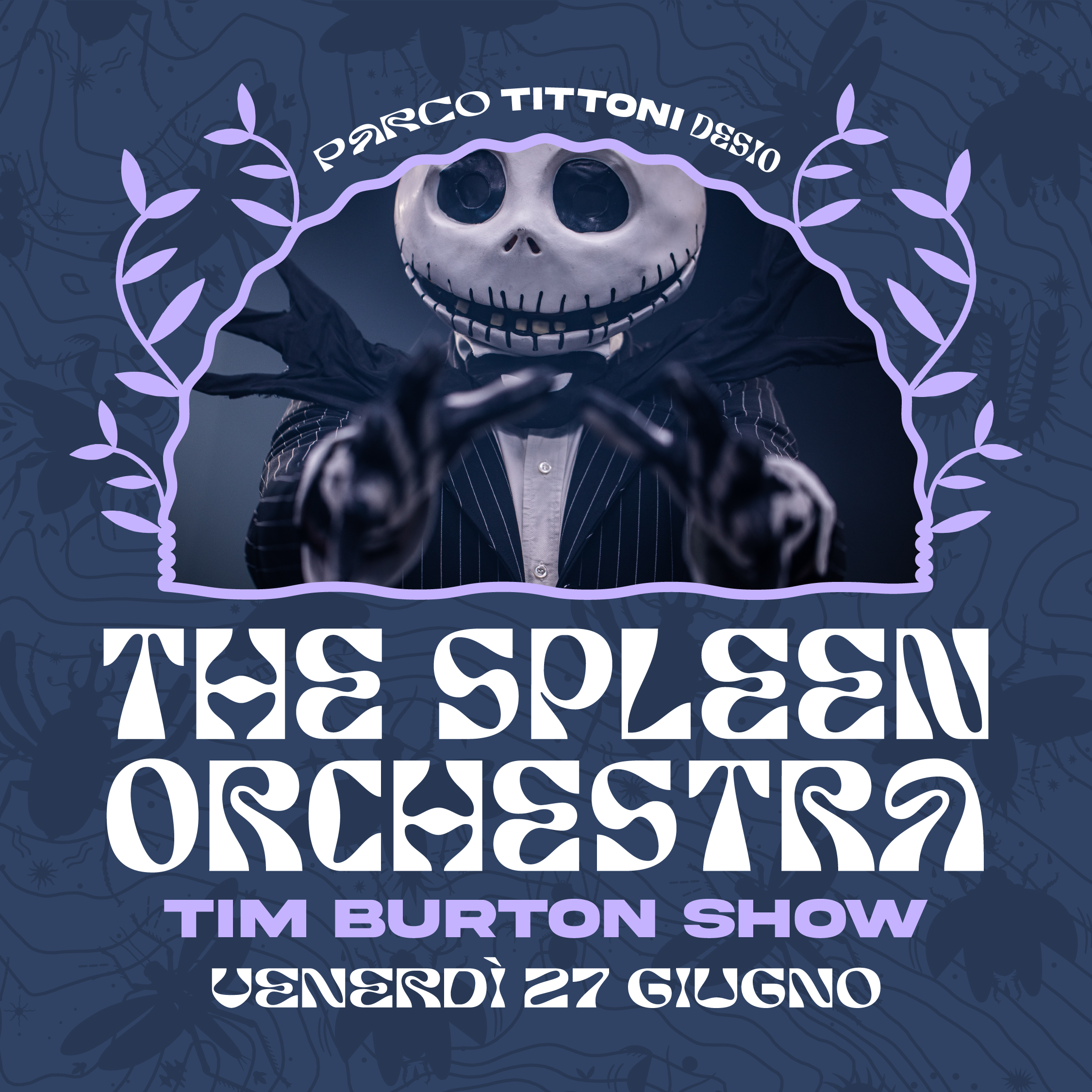 Una band di otto elementi, un progetto che omaggia con un linguaggio proprio, l’immaginario poetico del regista Tim Burton.