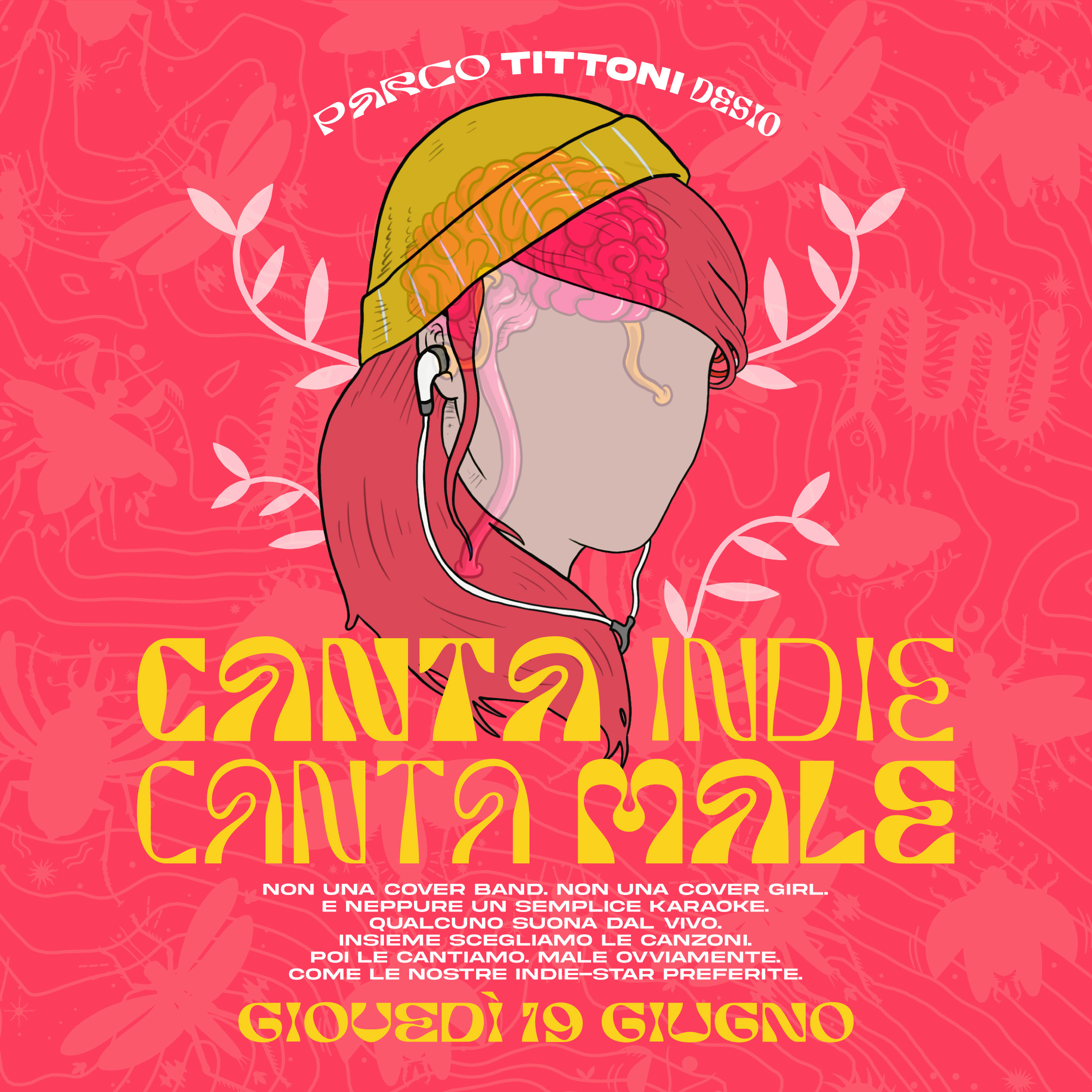 Non una cover band. Non una cover girl. E neppure un semplice karaoke. Qualcuno suona dal vivo. Insieme scegliamo le canzoni.